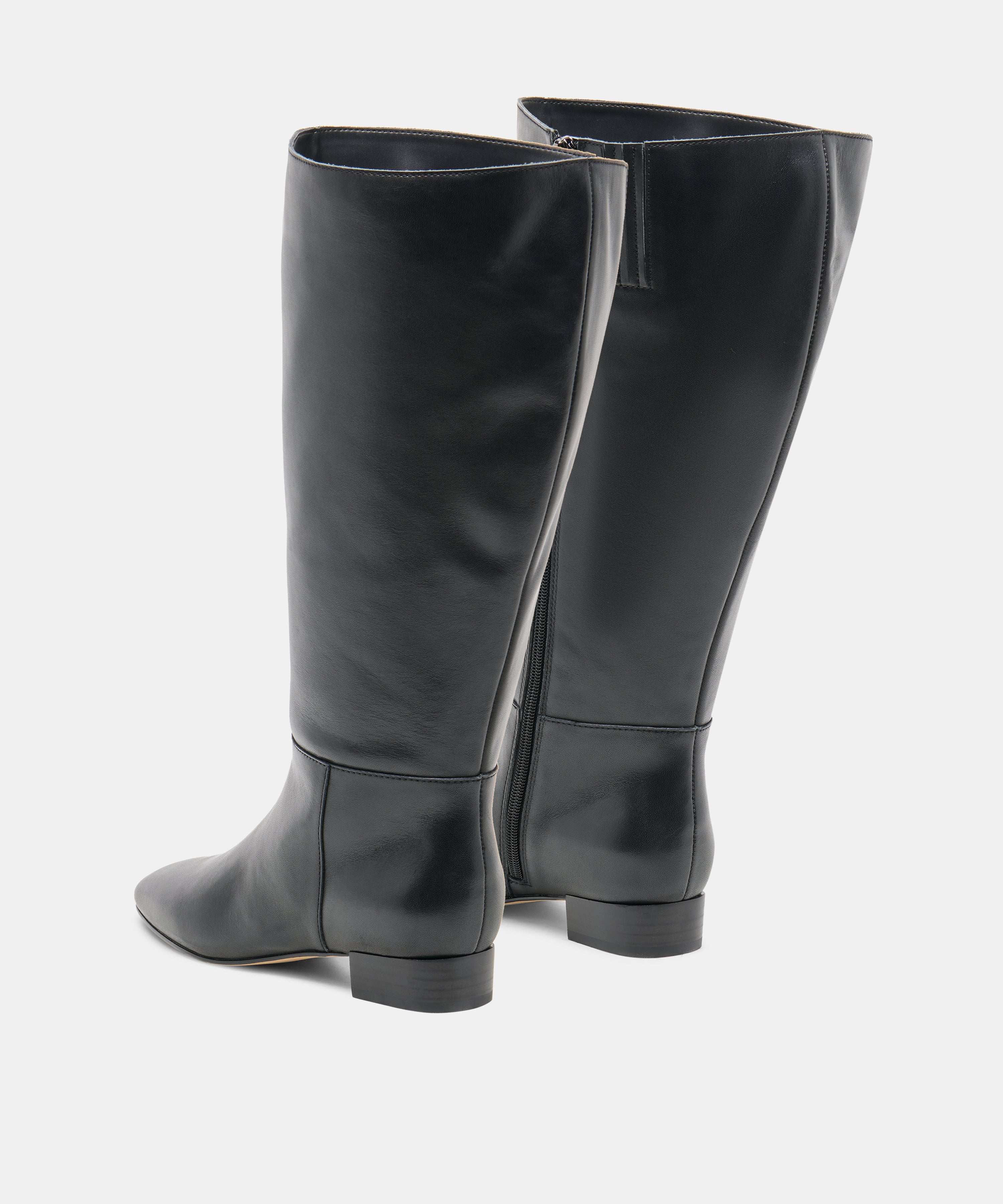 TYWIN EXTRA WIDE CALF BOOTS BLACK LEATHER - view 4
