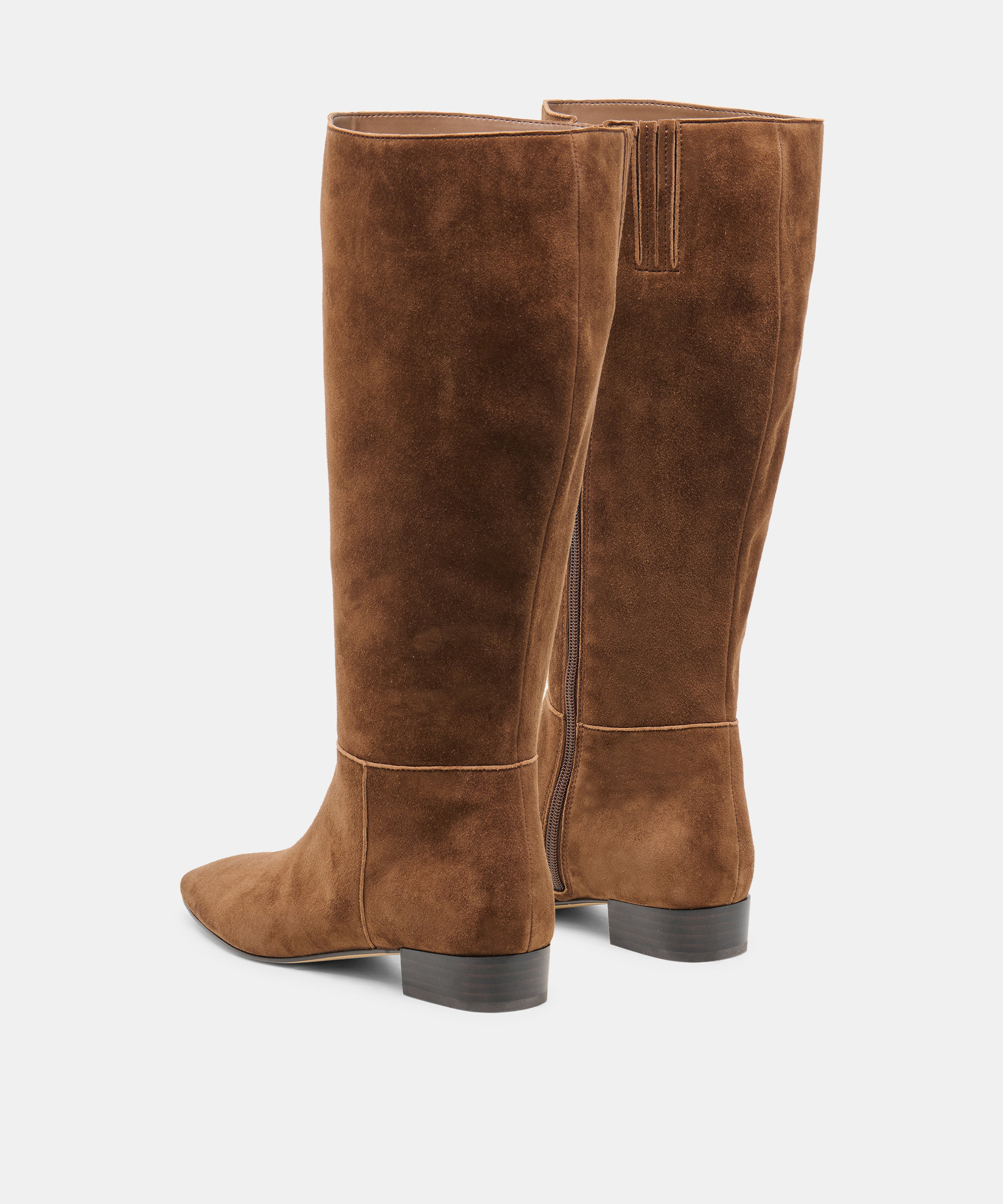 TYWIN WIDE CALF BOOTS COCOA SUEDE - view 4