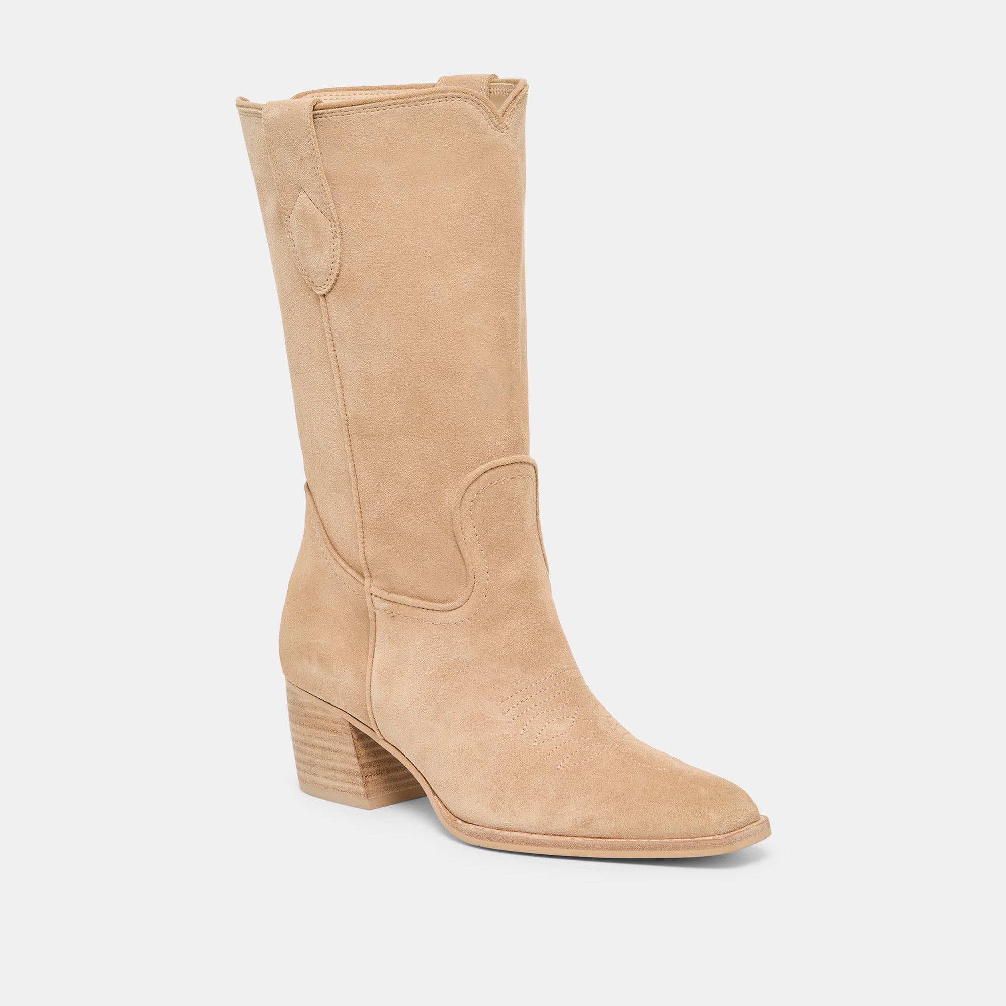 VERGIL BOOTS CAMEL SUEDE