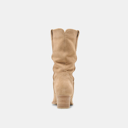 VERGIL BOOTS CAMEL SUEDE