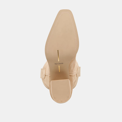 VERGIL BOOTS CAMEL SUEDE