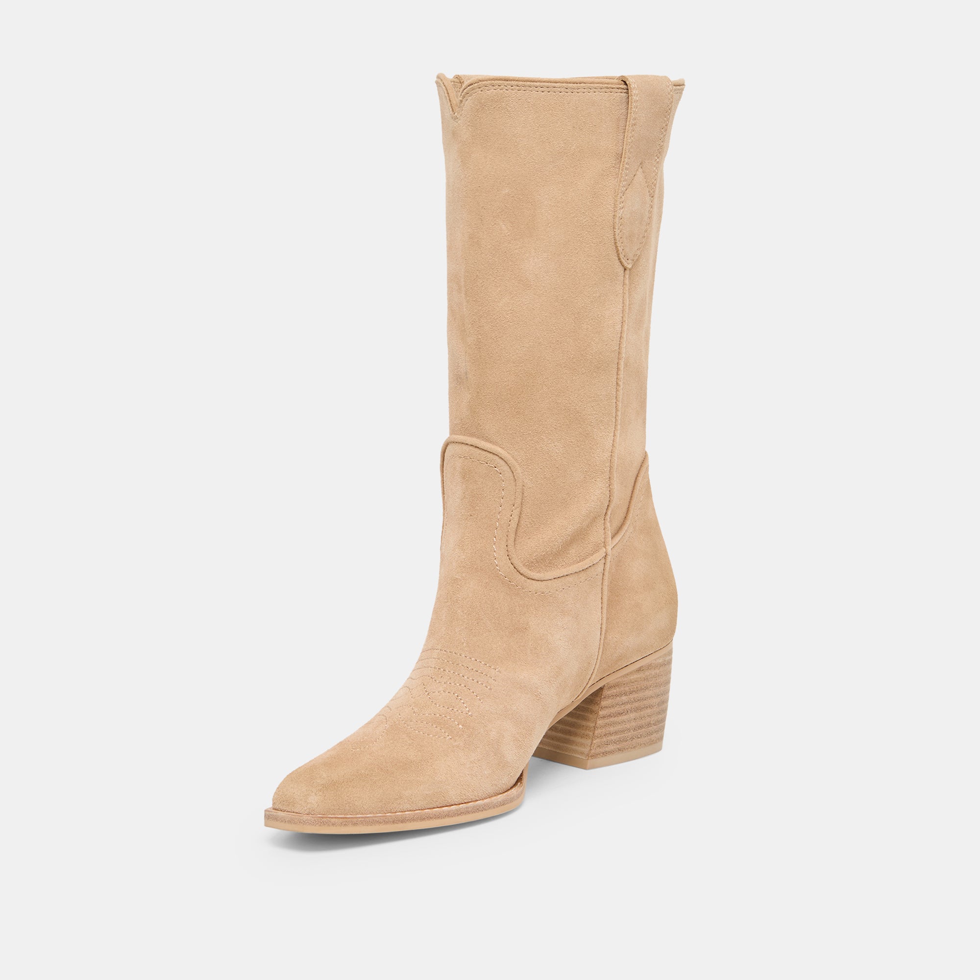 VERGIL BOOTS CAMEL SUEDE