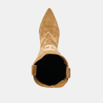 WILDE BOOTS CHESTNUT SUEDE