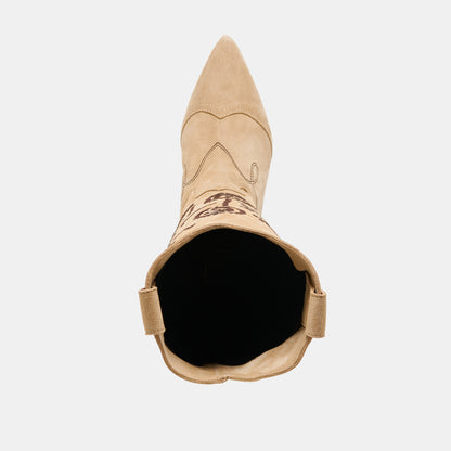 WILDE BOOTS SAND SUEDE