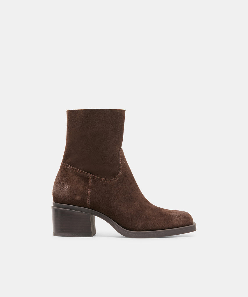 ZELO H2O BOOTIES DK BROWN SUEDE