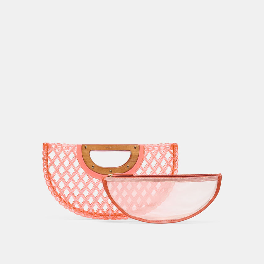 SOLANDRA CLUTCH CORAL JELLY