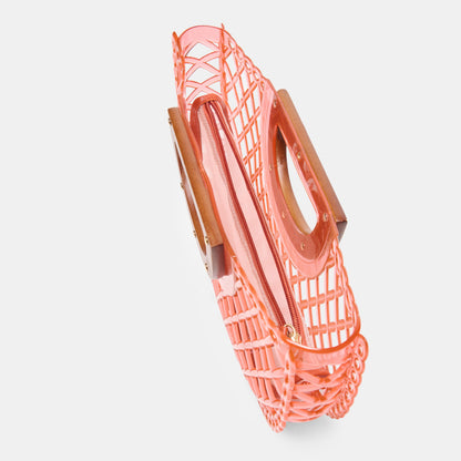 SOLANDRA CLUTCH CORAL JELLY