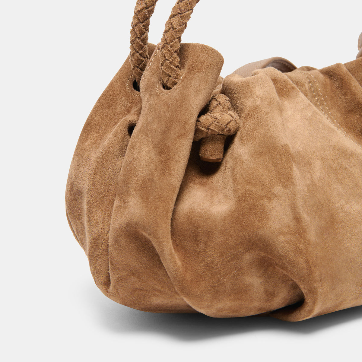COCOA CROSSBODY DARK TAN SUEDE - view 5