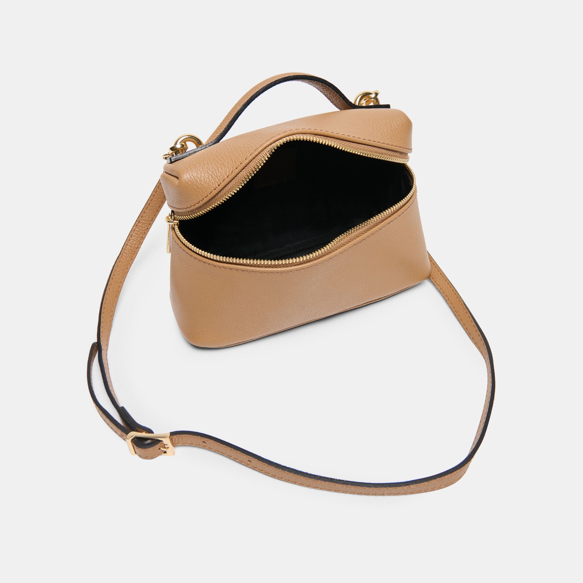 LEONY CROSSBODY TAN LEATHER