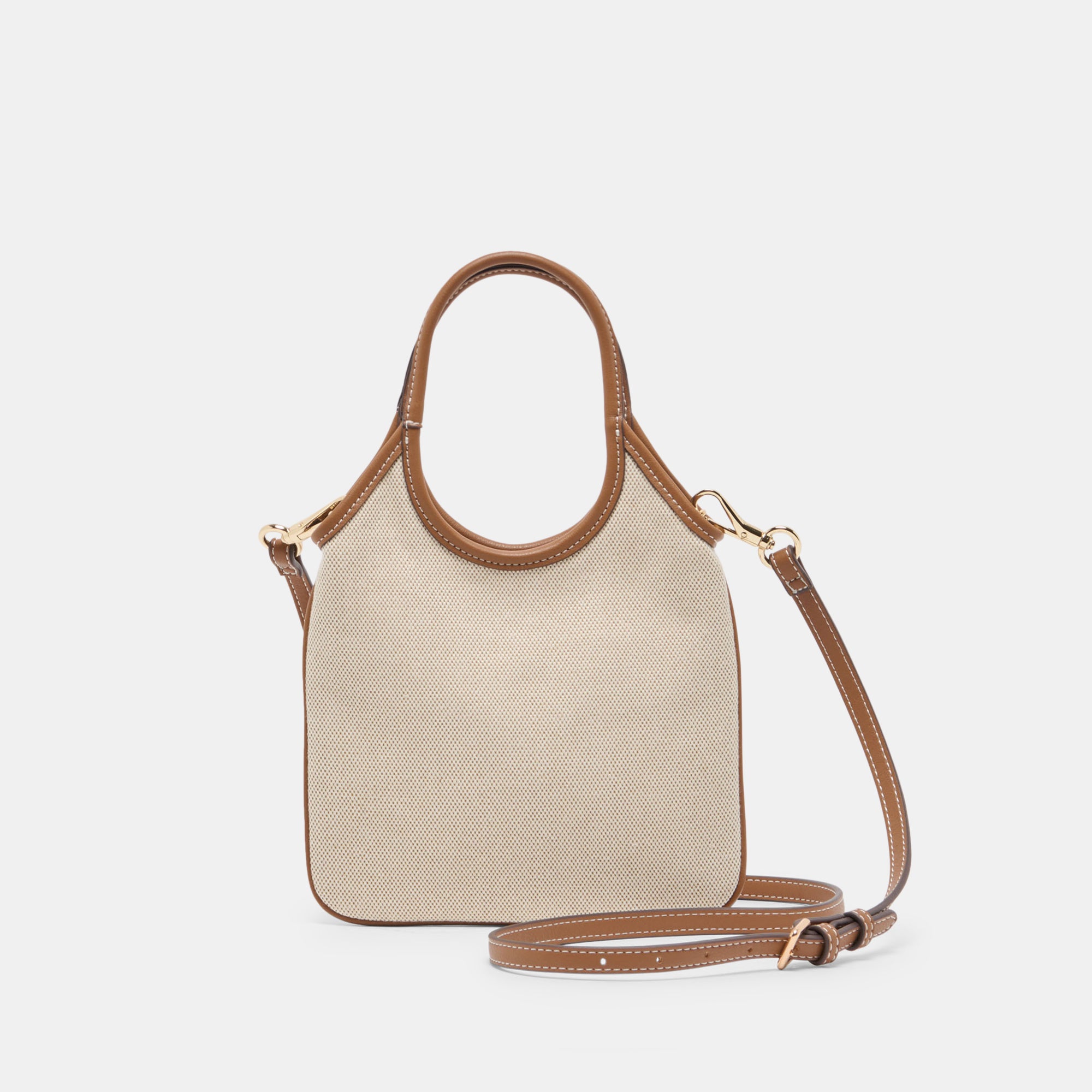 DENTRO savvas ショルダーバッグ SYLVENE Natural Canvas Removable Crossbody Handbag | Dolce Vita