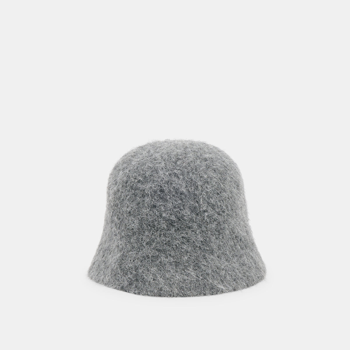 Eyelash Dark Heather Grey Bucket Hat | Dolce Vita