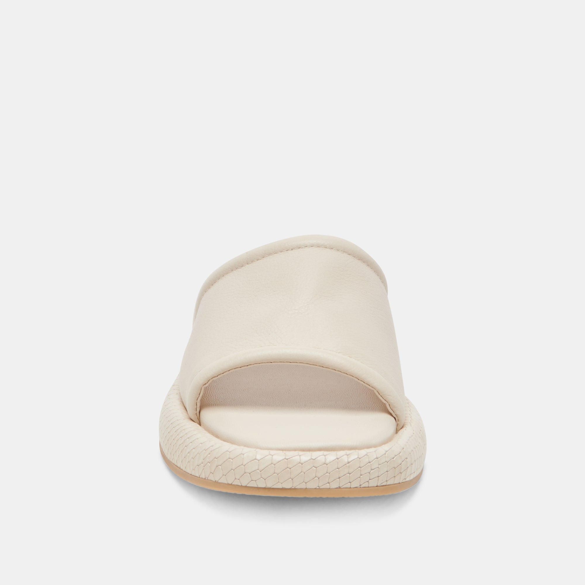 AISHA SANDALS IVORY LEATHER - view 8