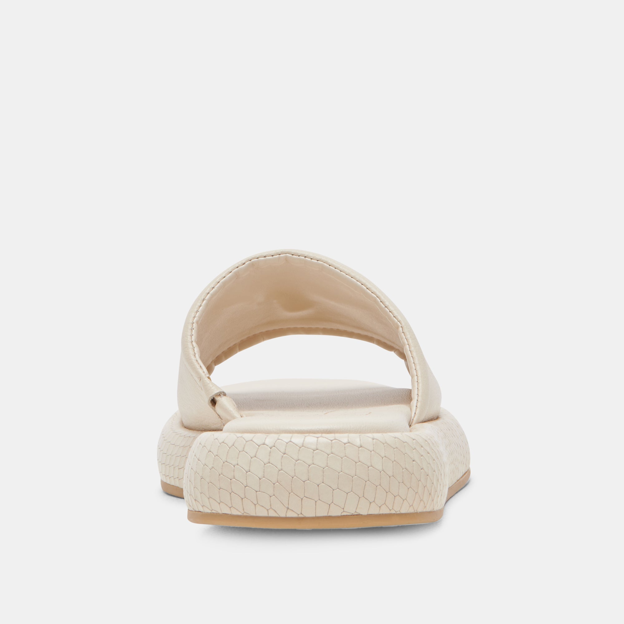 AISHA SANDALS IVORY LEATHER - view 9