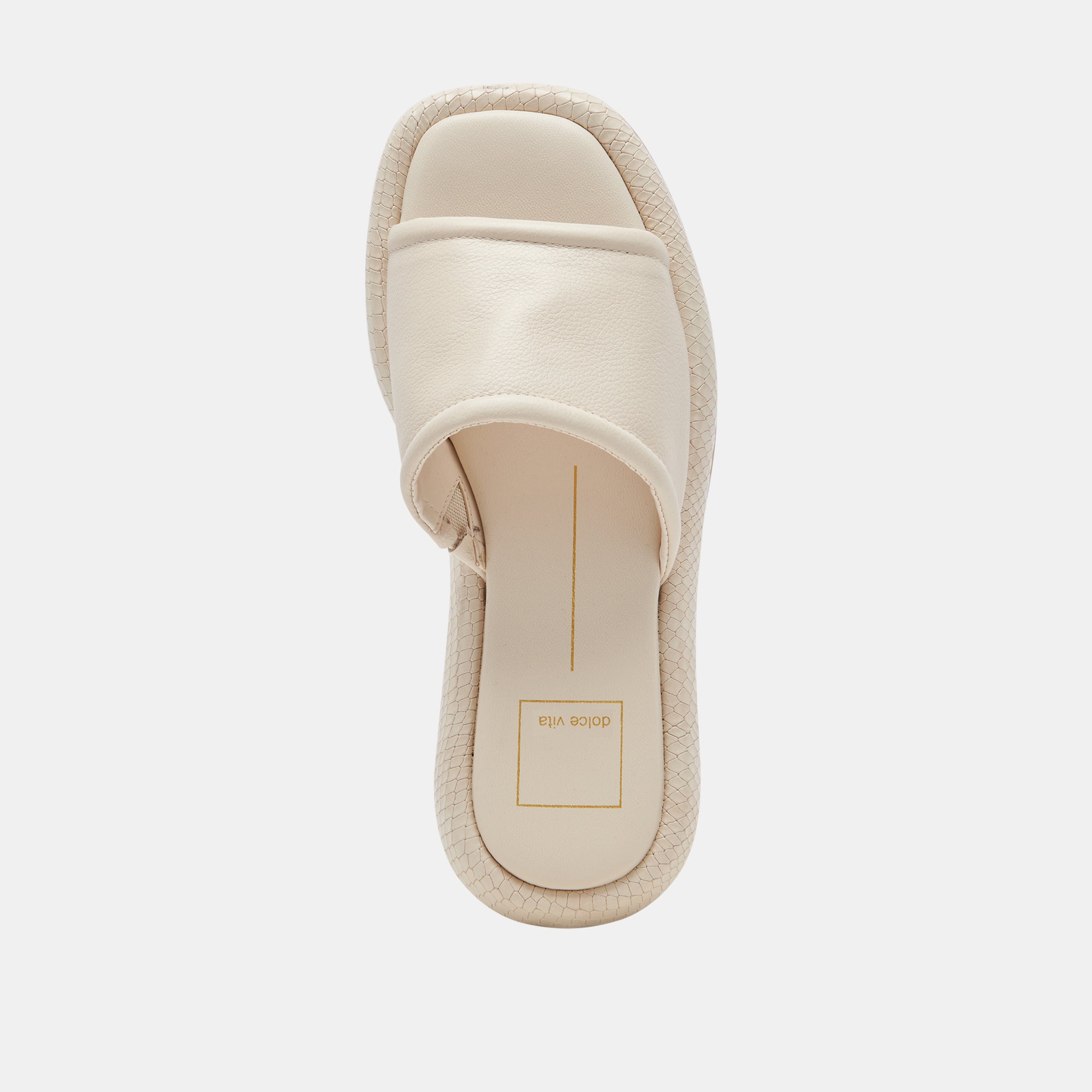 AISHA SANDALS IVORY LEATHER - view 10