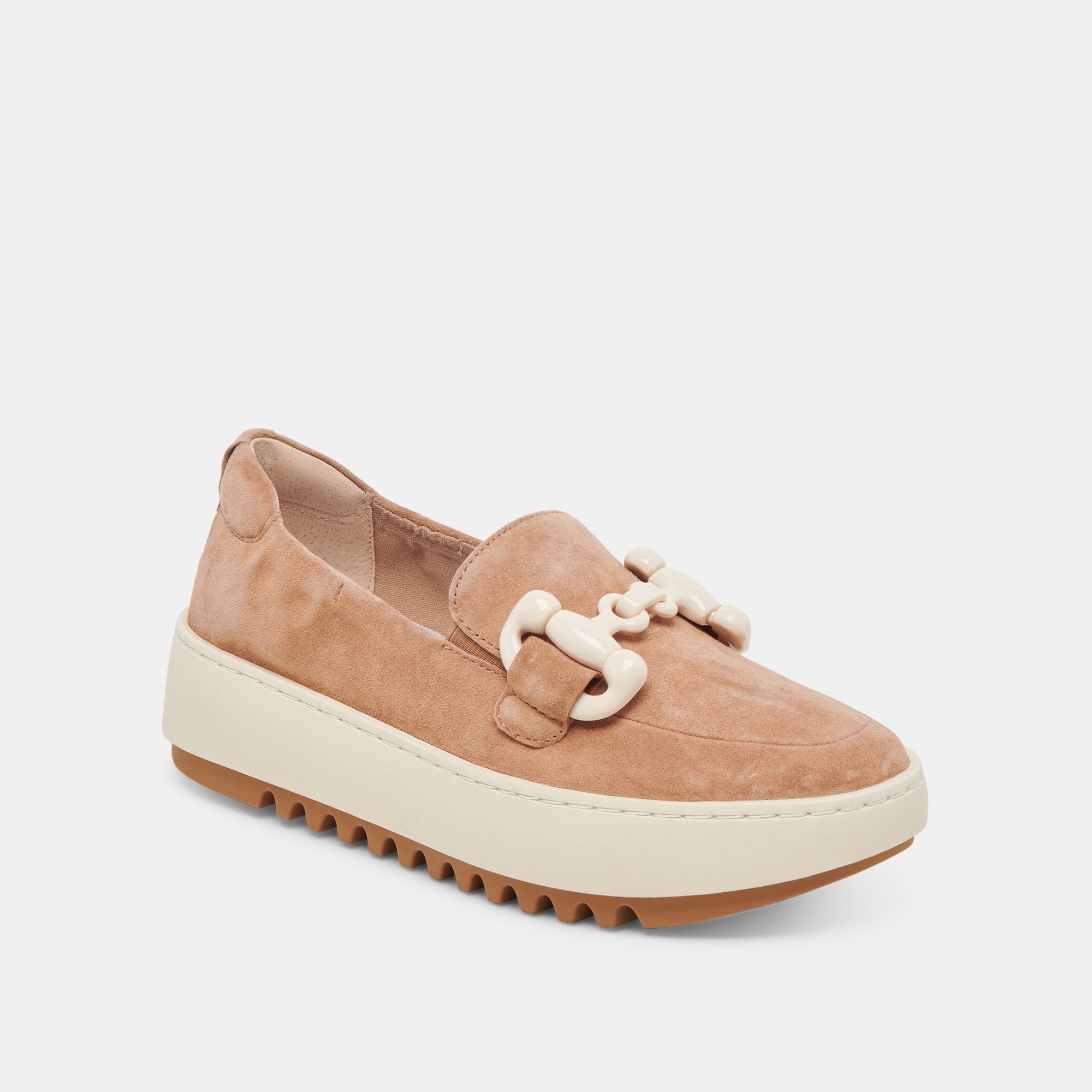 ANDRES SNEAKERS TOFFEE SUEDE Dolce Vita