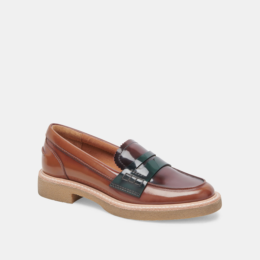 ARABEL LOAFERS BURGUNDY MULTI PATENT LEATHER - image 2