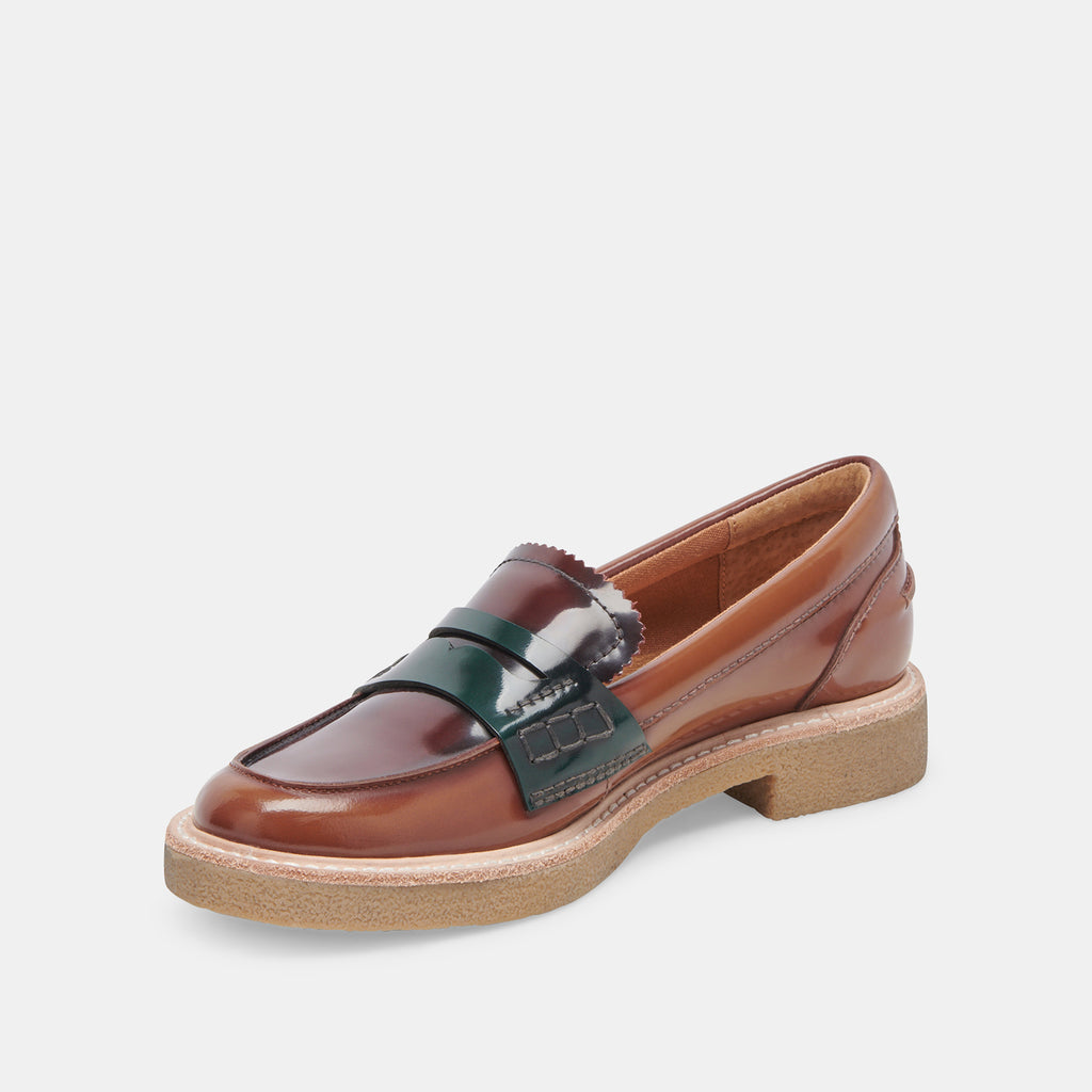 ARABEL LOAFERS BURGUNDY MULTI PATENT LEATHER - image 4