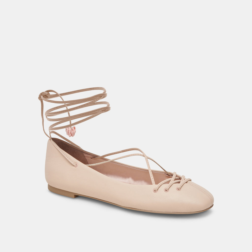 BEATE BALLET FLATS LIGHT PINK LEATHER - image 3