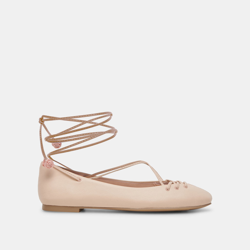 BEATE BALLET FLATS LIGHT PINK LEATHER - image 1
