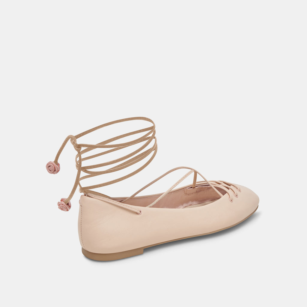BEATE BALLET FLATS LIGHT PINK LEATHER - image 5
