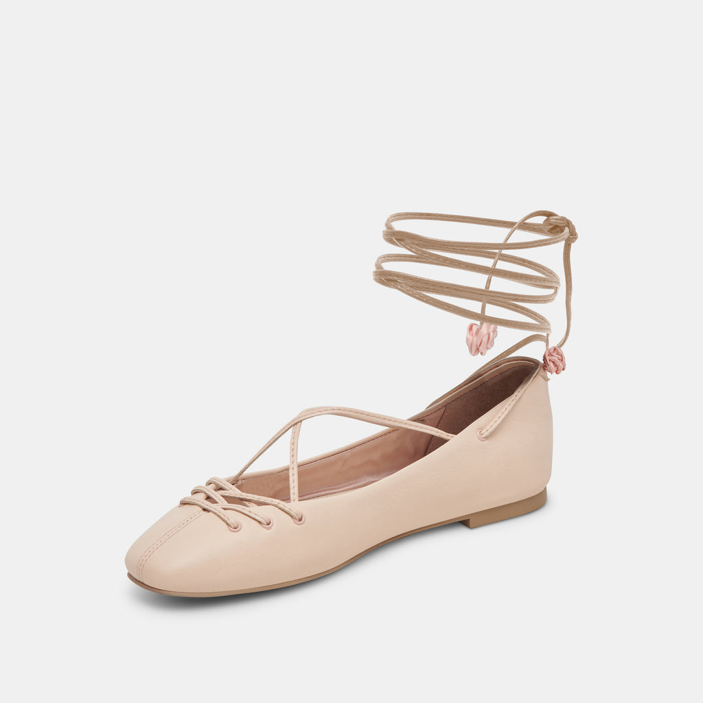 BEATE BALLET FLATS LIGHT PINK LEATHER - image 7