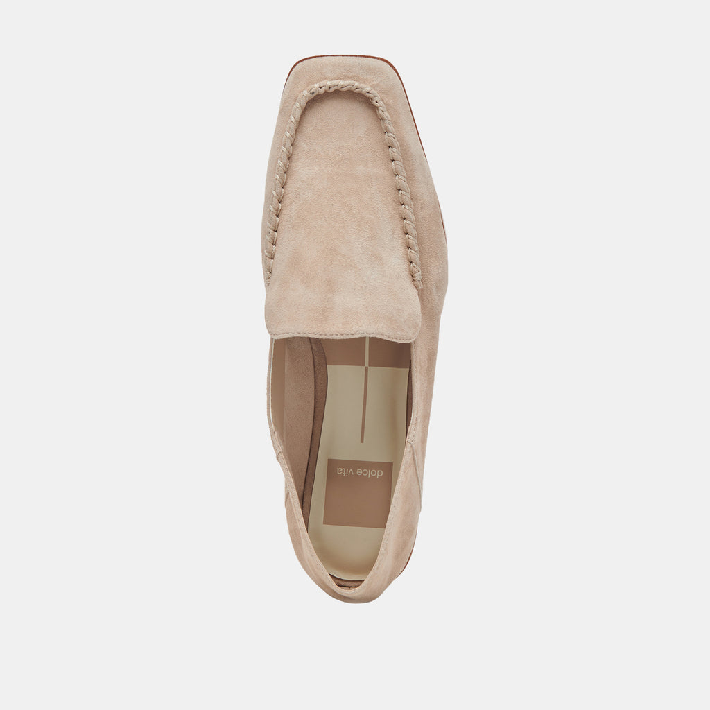 BENY FLATS TAUPE SUEDE - image 8