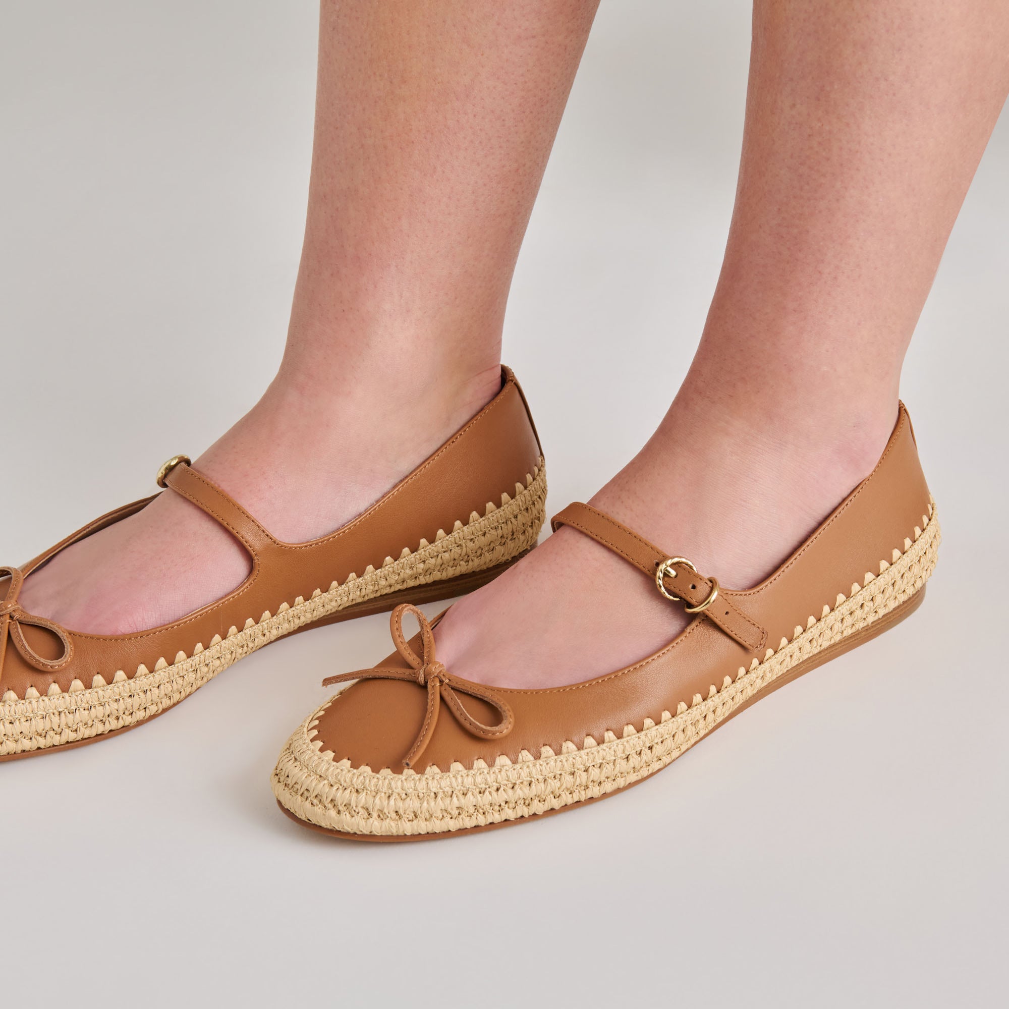 BETONY BALLET FLATS SADDLE LEATHER