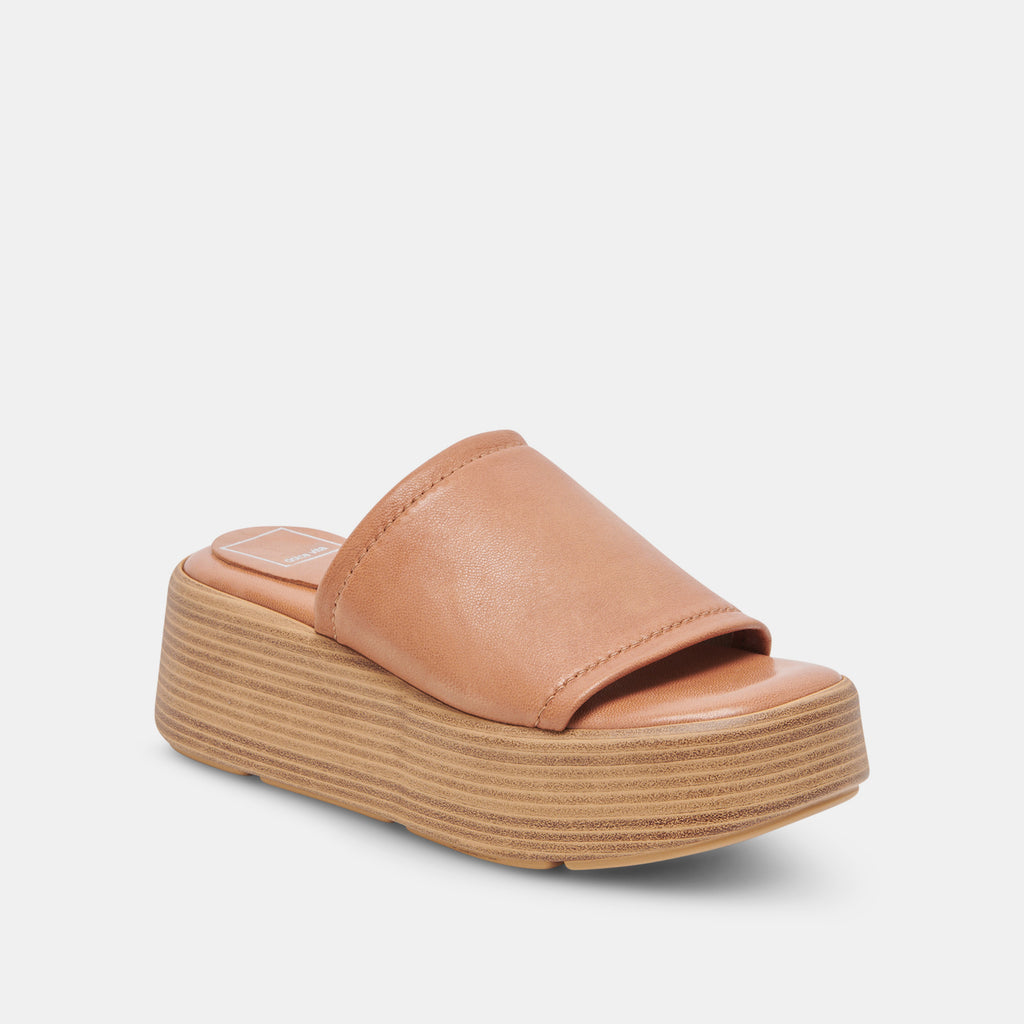 CANAL SANDALS TAN LEATHER - image 2