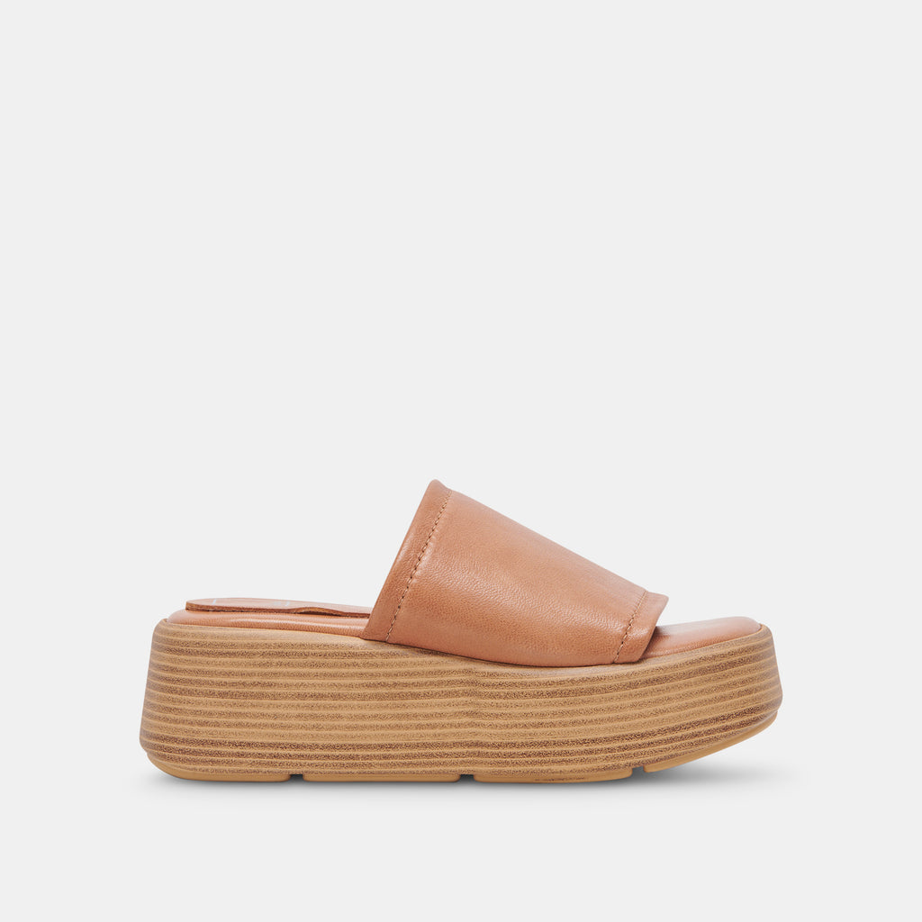 CANAL SANDALS TAN LEATHER - image 1