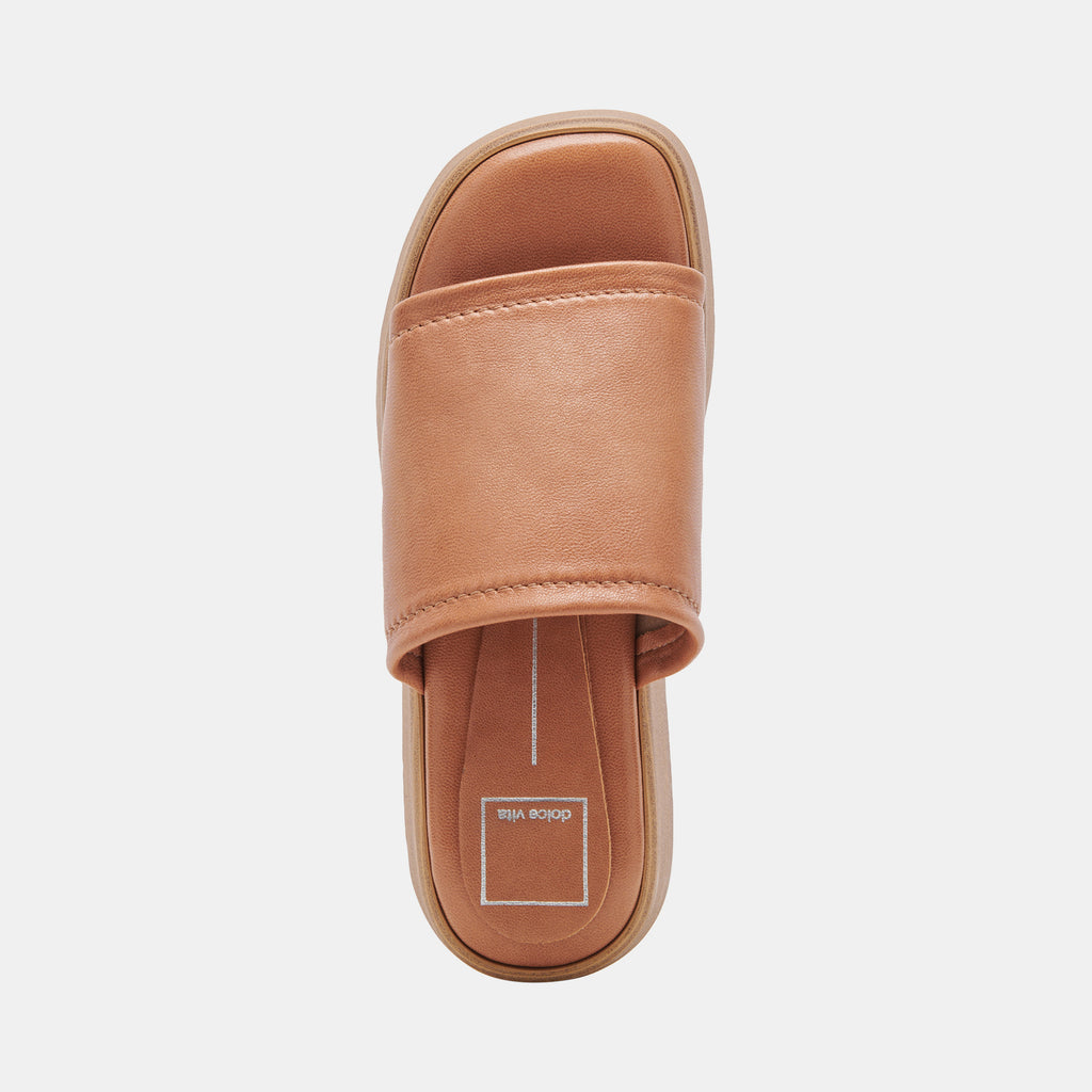 CANAL SANDALS TAN LEATHER - image 8