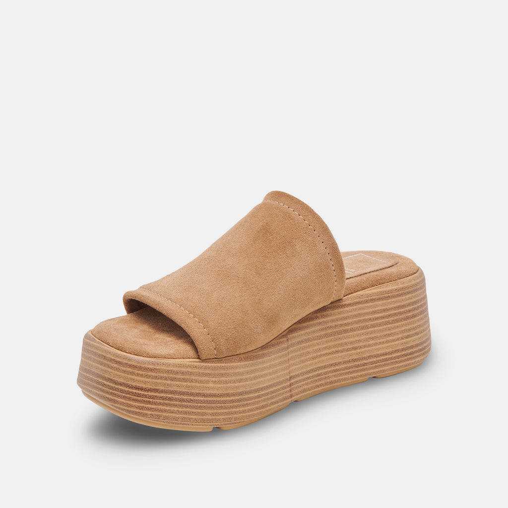 CANAL SANDALS TAUPE SUEDE - image 4