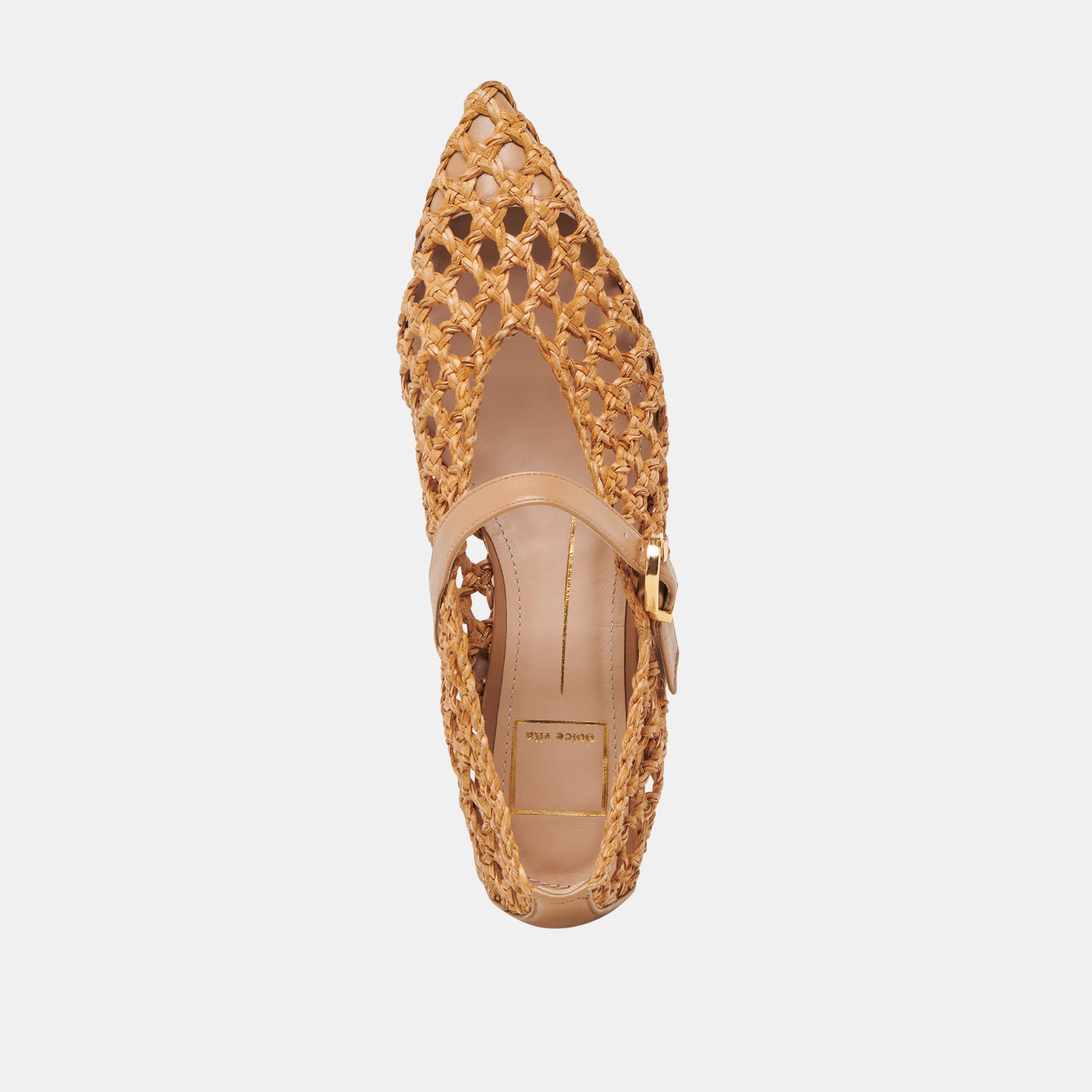Pump Dolce Vita Flats CATY BALLET FLATS NATURAL WOVEN – Dolce Vita