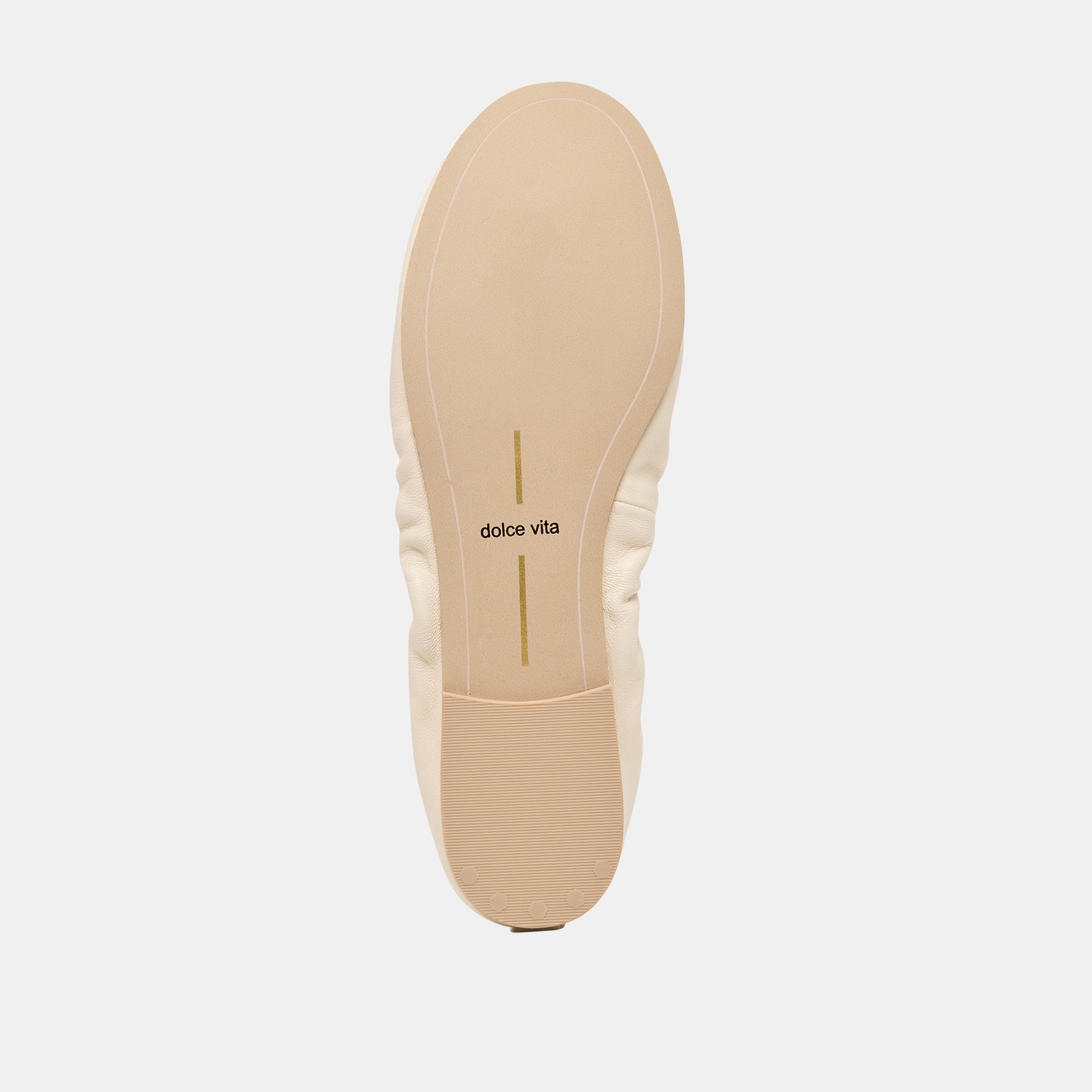 CONRAD BALLET FLATS BONE LEATHER