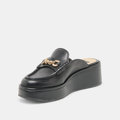 DORREL LOAFERS BLACK LEATHER