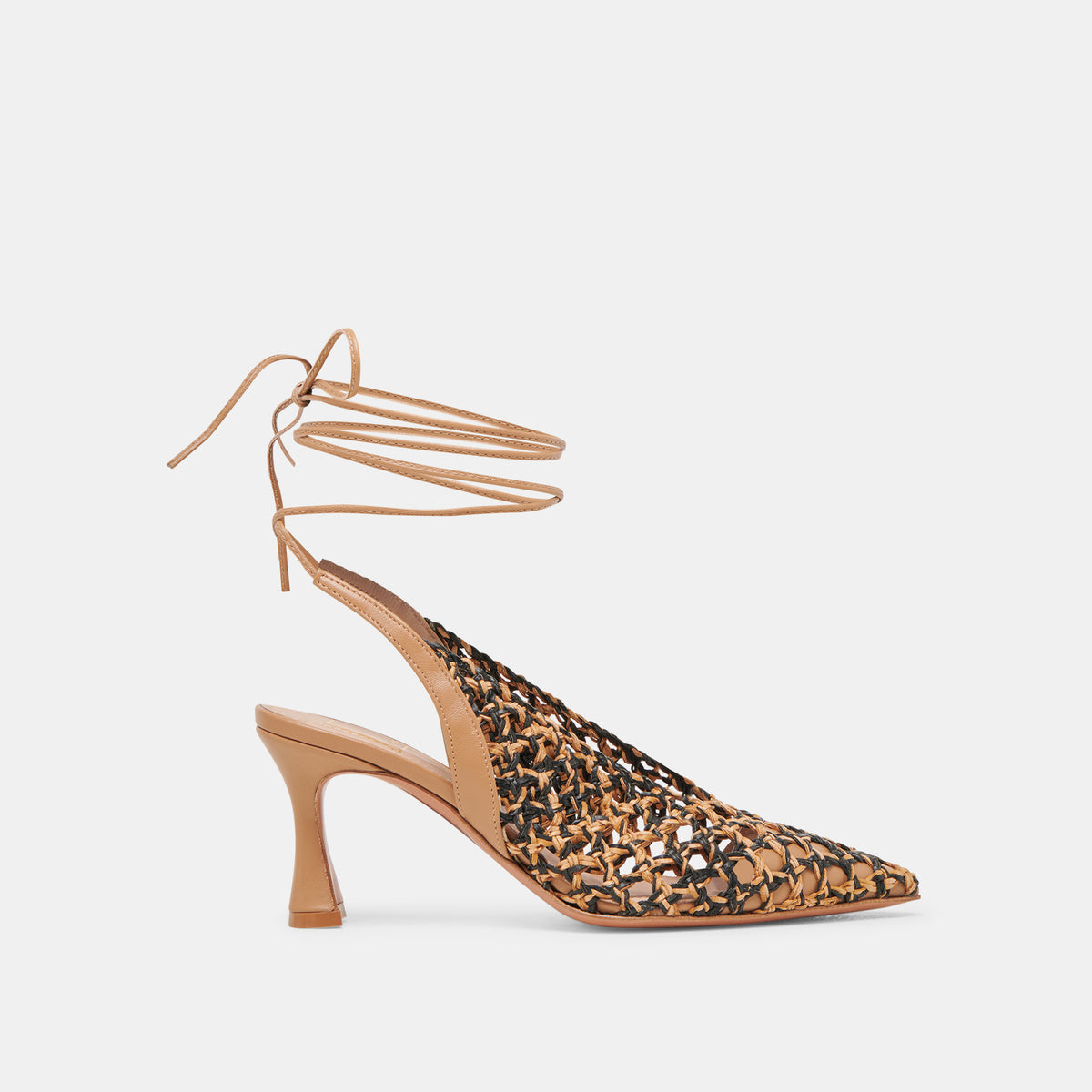 GESICA HEELS NATURAL WOVEN