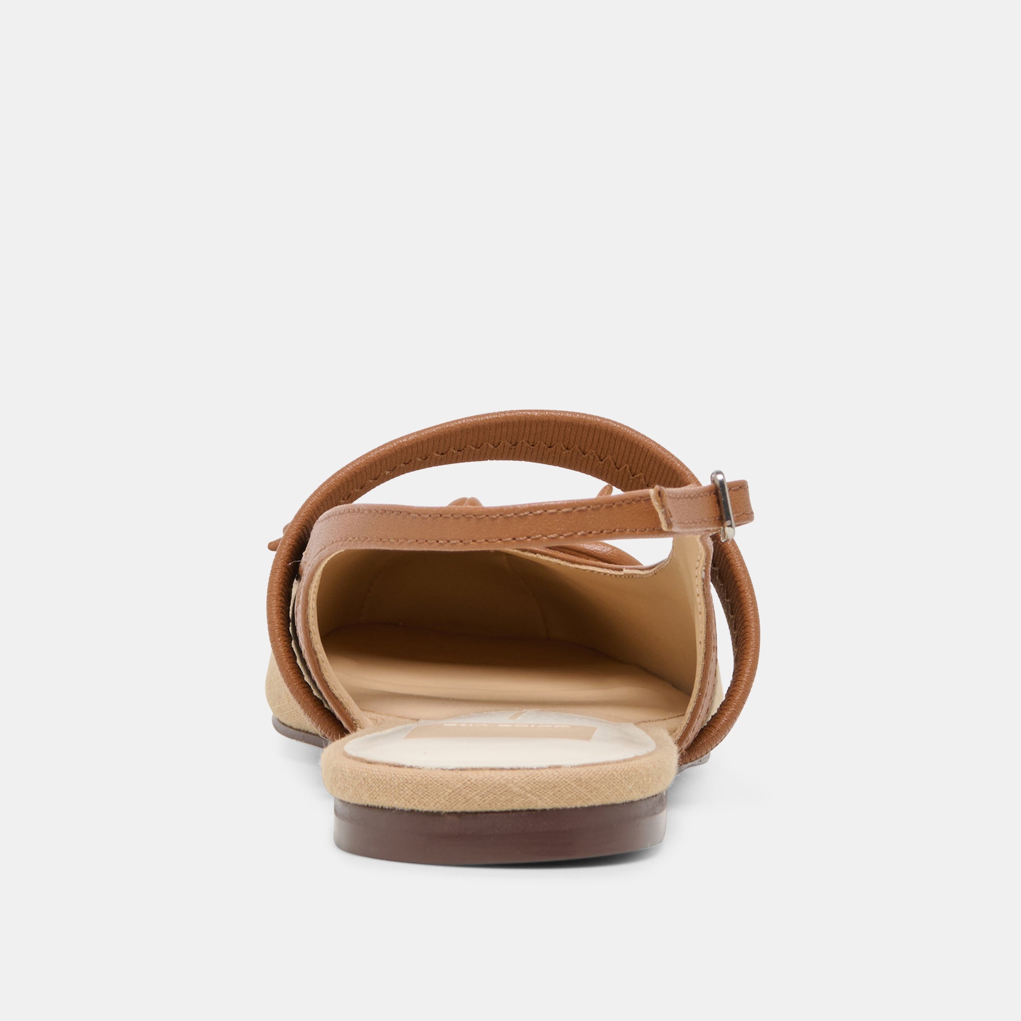 GRIFAN FLATS TAN MULTI FABRIC