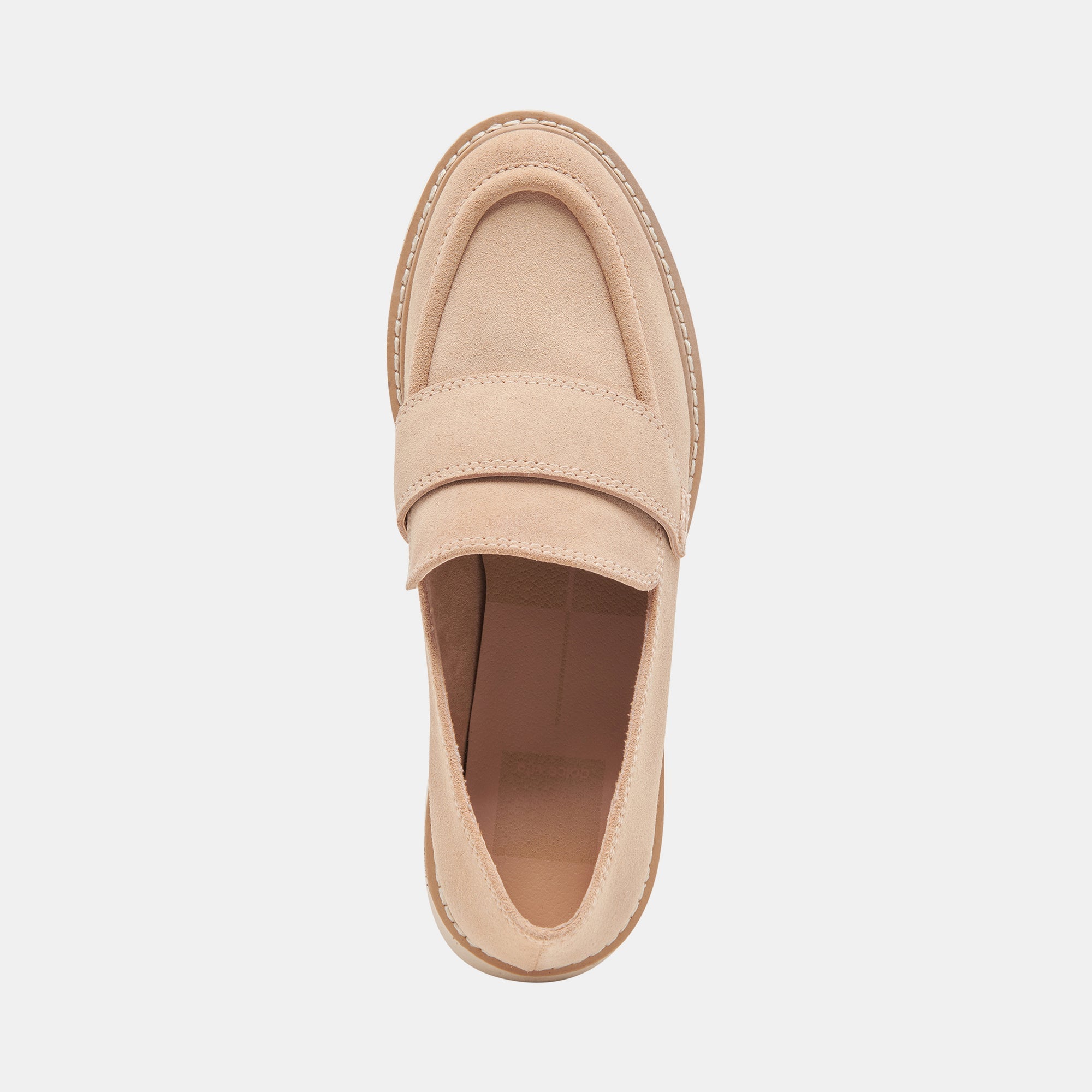 HALONA LOAFERS DUNE SUEDE - re:vita