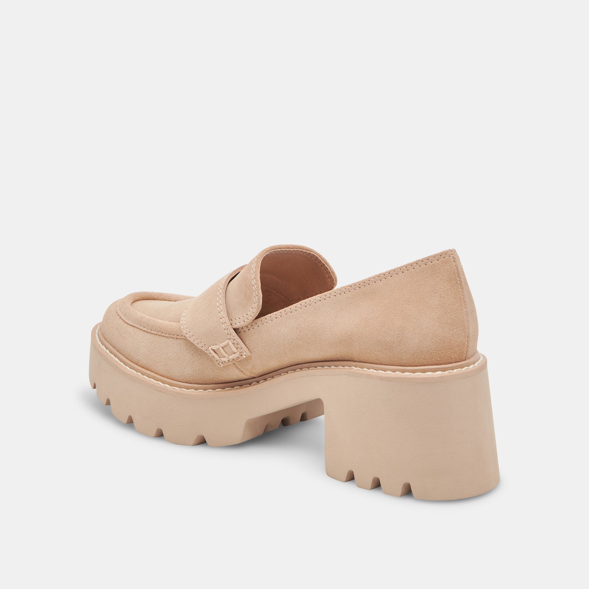 HALONA LOAFERS DUNE SUEDE - re:vita