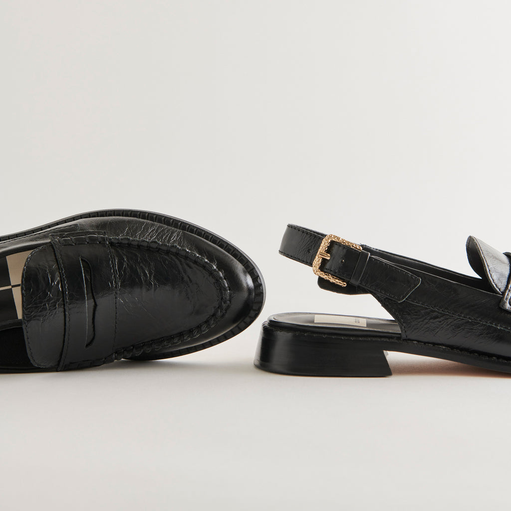 HARDI WIDE LOAFERS MIDNIGHT CRINKLE PATENT - image 3