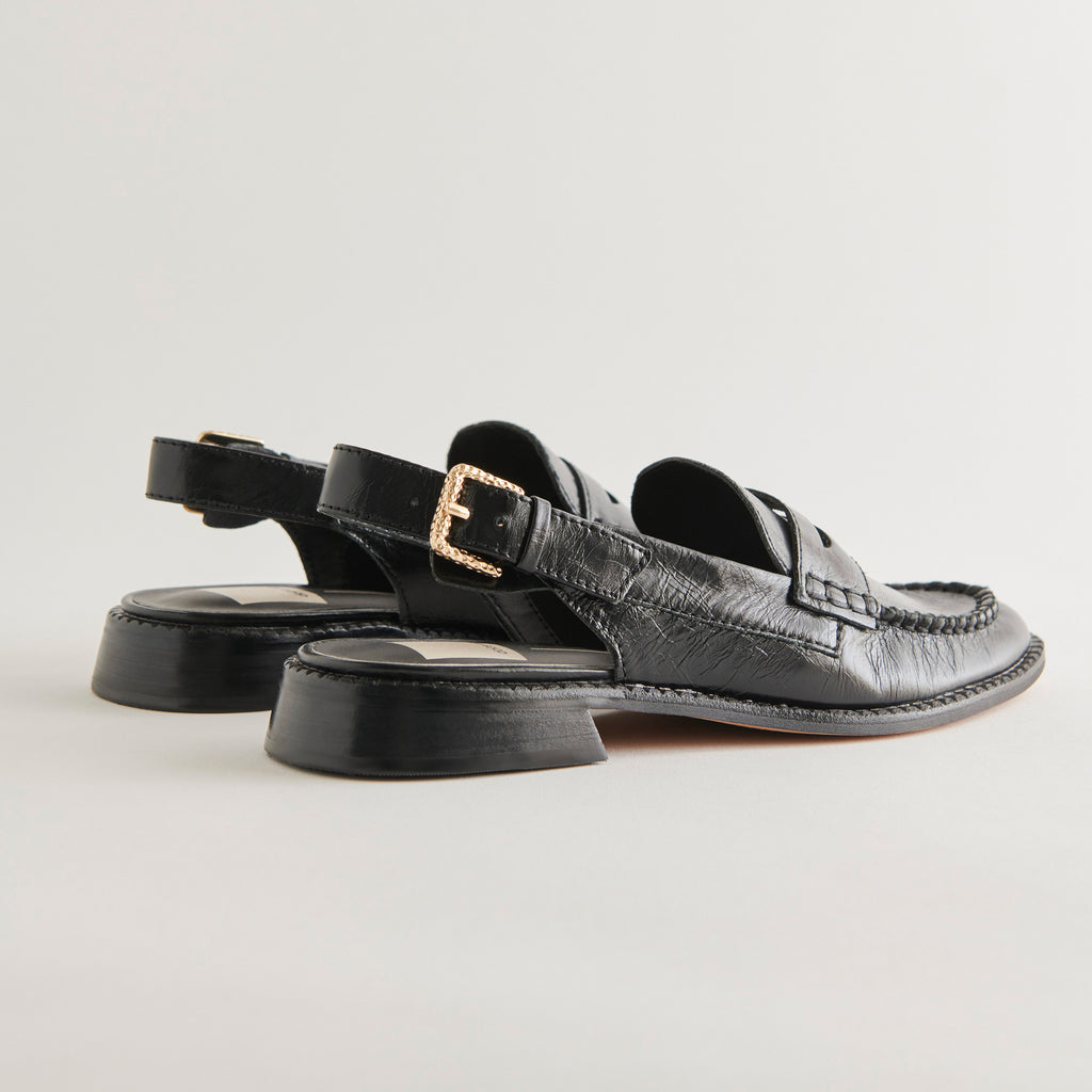 HARDI WIDE LOAFERS MIDNIGHT CRINKLE PATENT - image 2