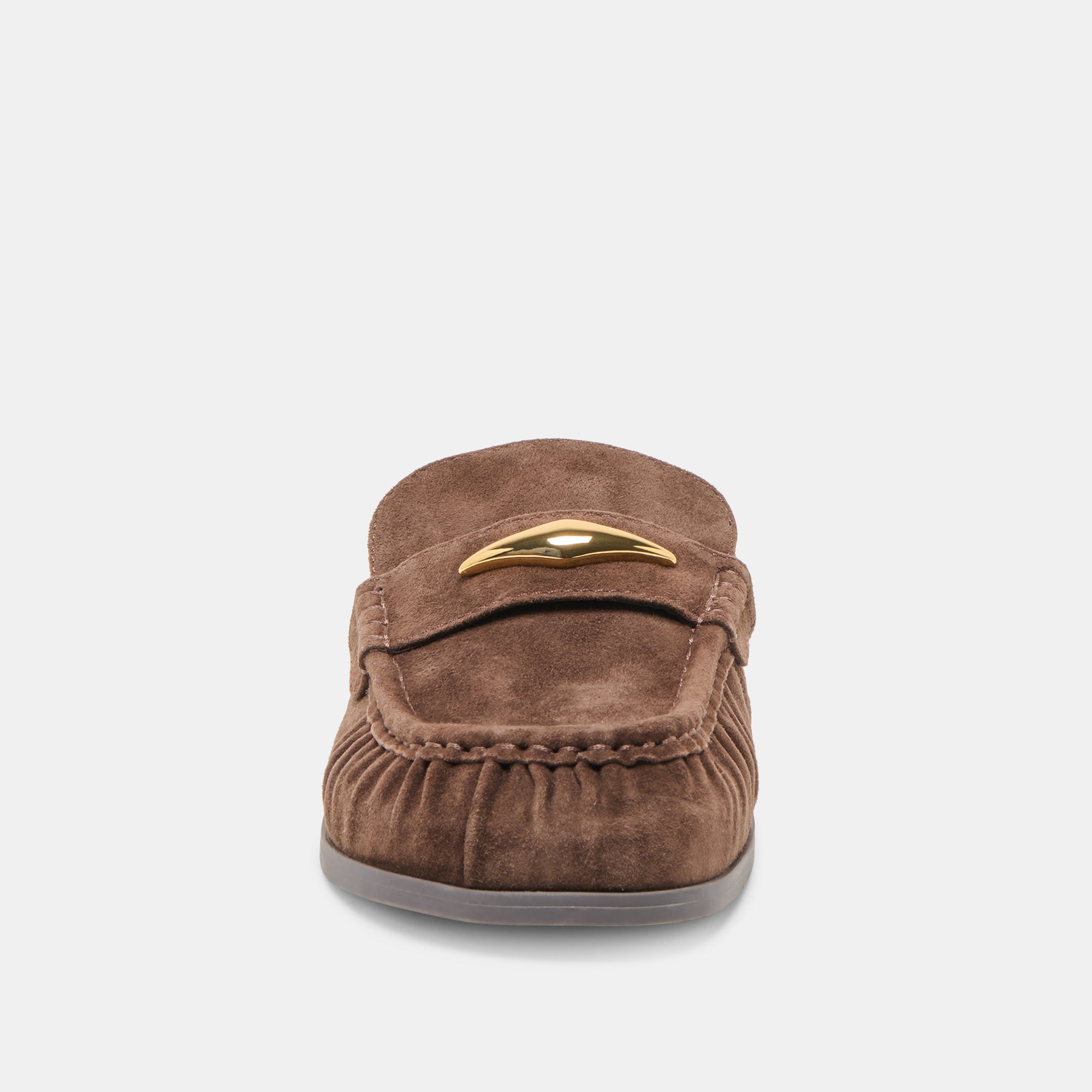 JODERO FLATS DK BROWN SUEDE