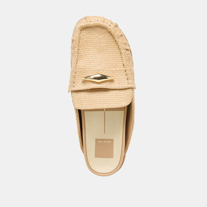 JODERO FLATS LT NATURAL RAFFIA