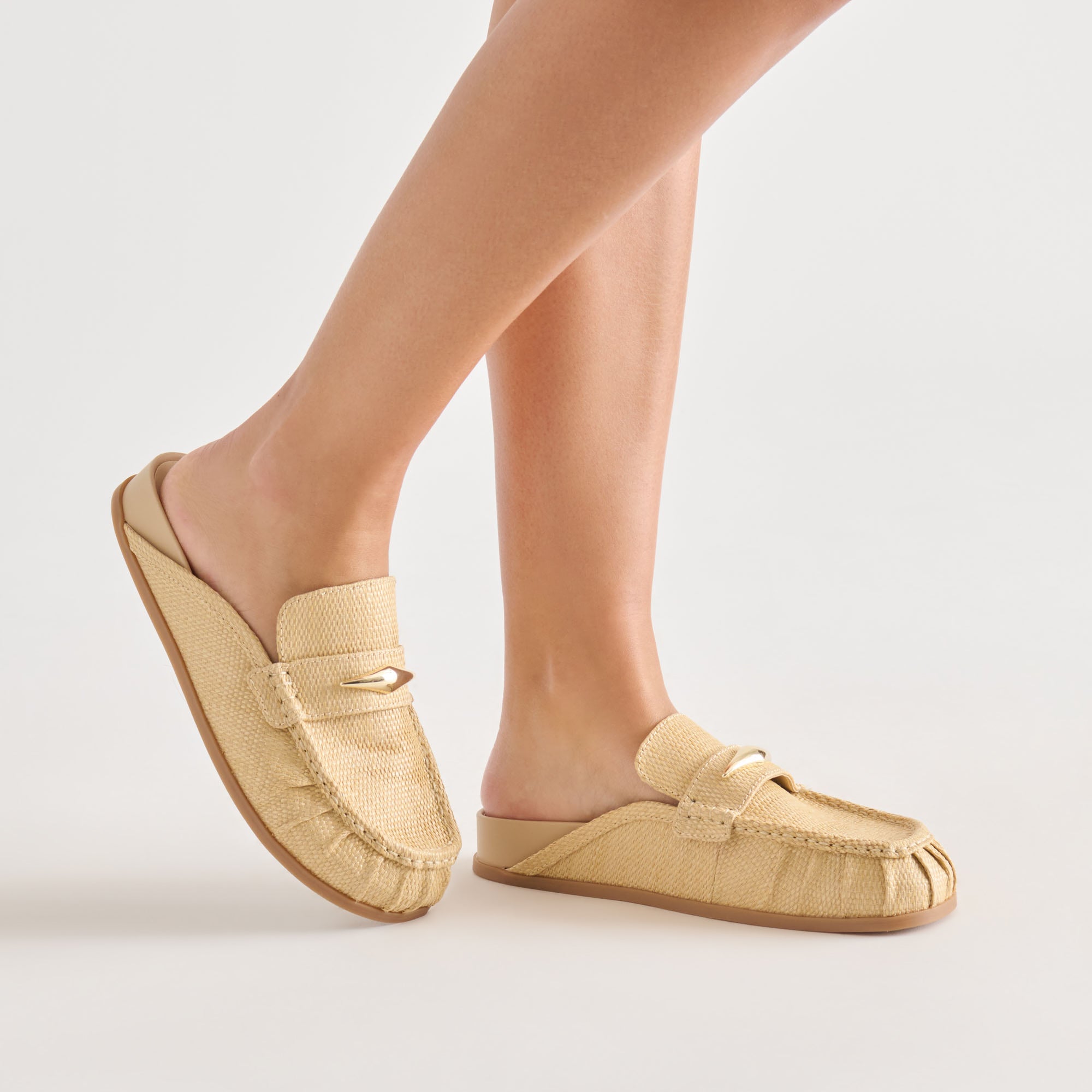 JODERO FLATS LT NATURAL RAFFIA - view 2
