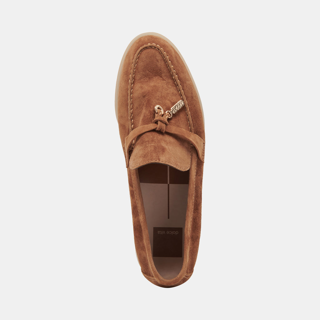 LONZO FLATS BROWN SUEDE - image 8