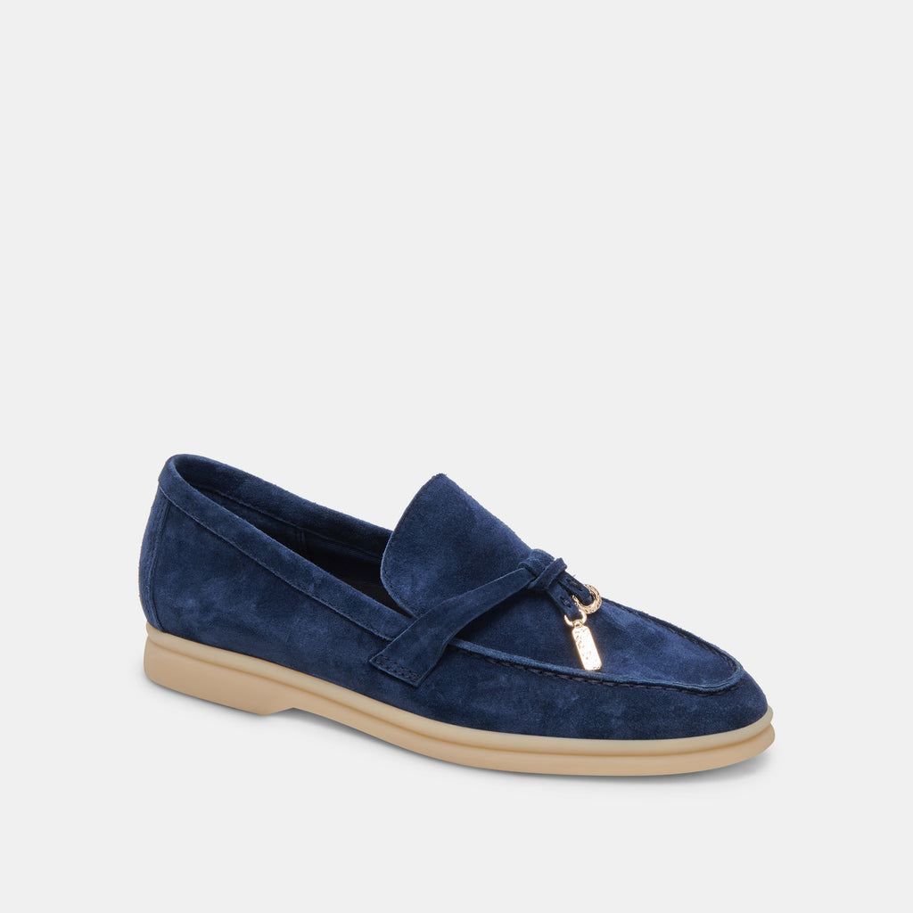 LONZO FLATS NAVY SUEDE - image 2