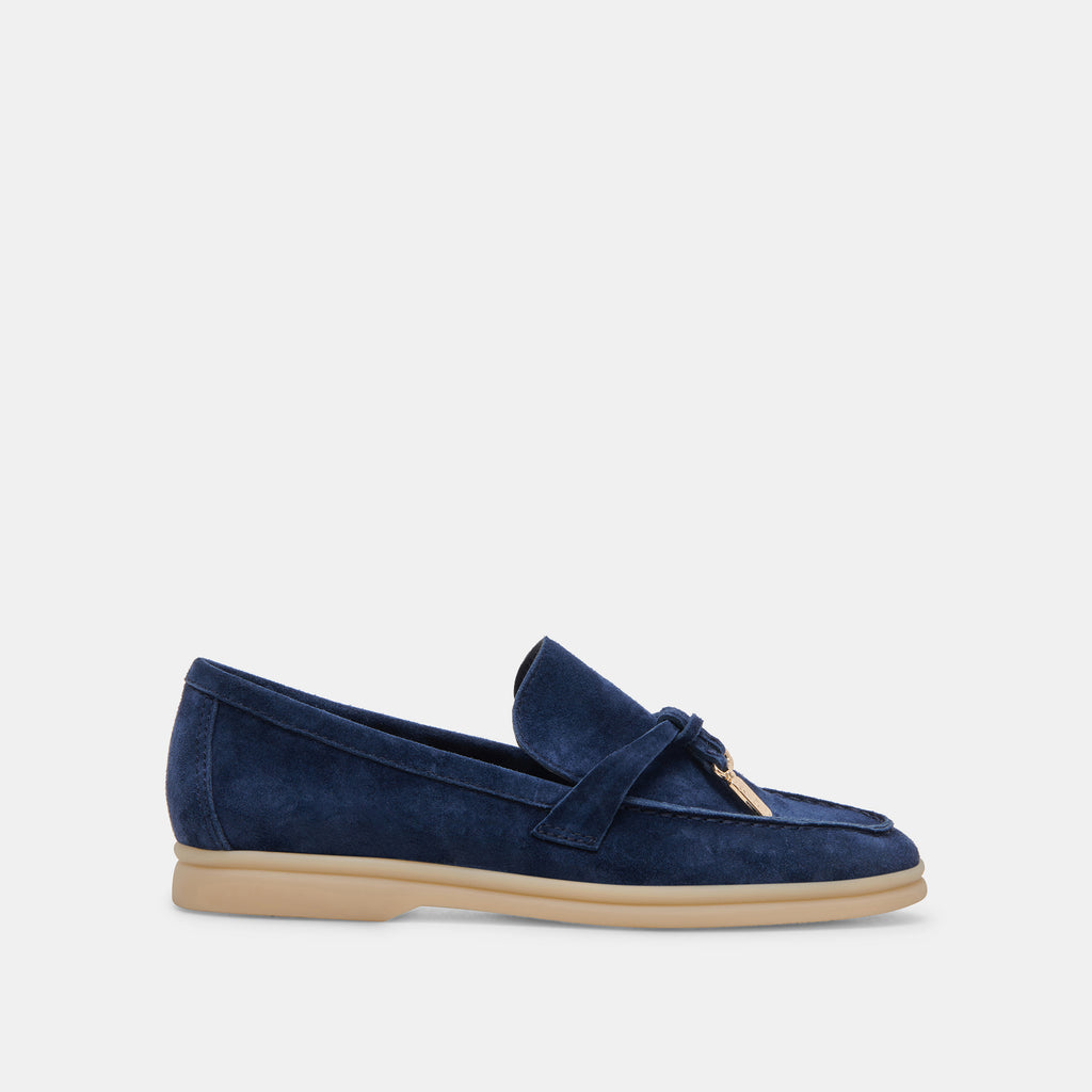 LONZO FLATS NAVY SUEDE - image 1