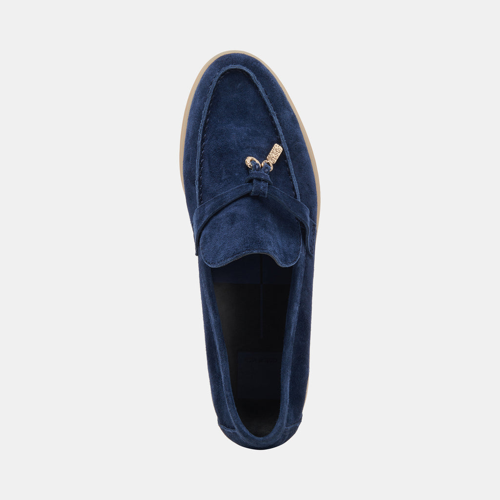LONZO FLATS NAVY SUEDE - image 8