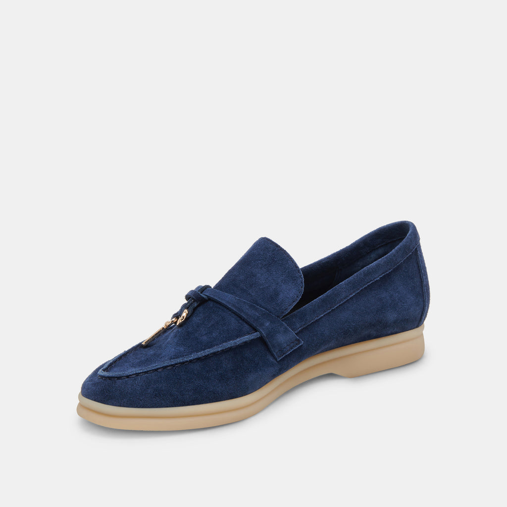 LONZO FLATS NAVY SUEDE - image 4