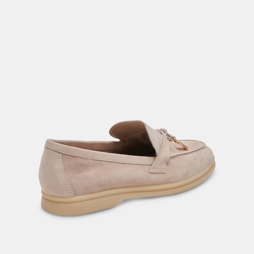 LONZO FLATS TAUPE SUEDE - image 3