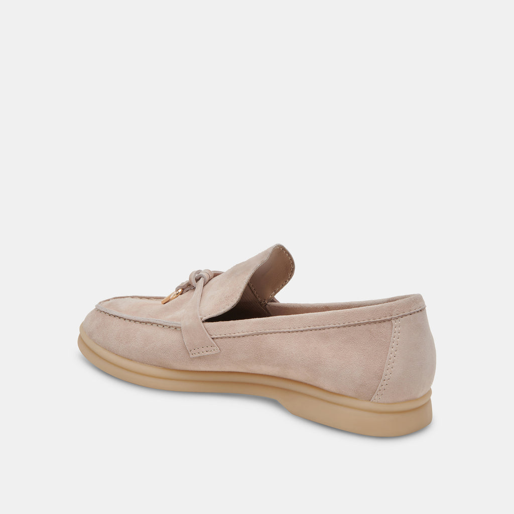 LONZO FLATS TAUPE SUEDE - image 5